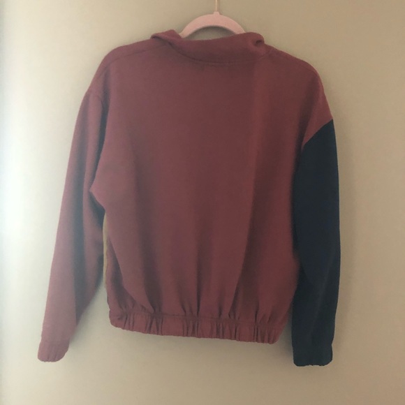 CROPPED BLOCK SWEATER - Picture 4 of 4